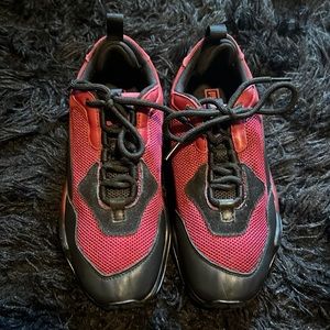 Puma Thunder Spectra sz 6.5c or 8.5 women burgundy/ maroon